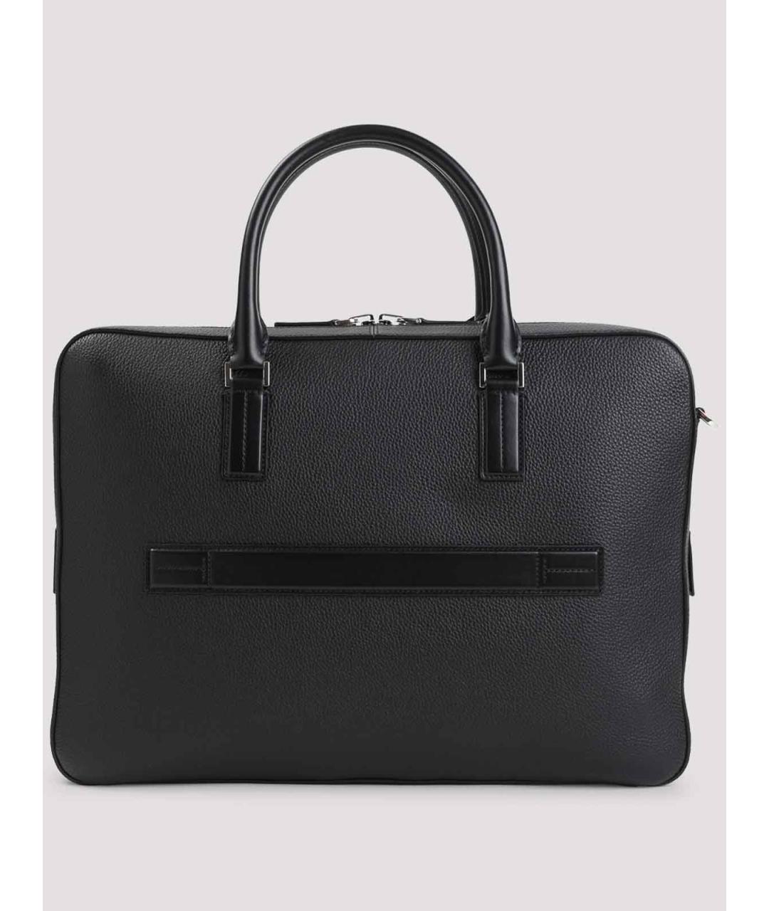 TOM FORD Черный кожаный портфель, фото 2