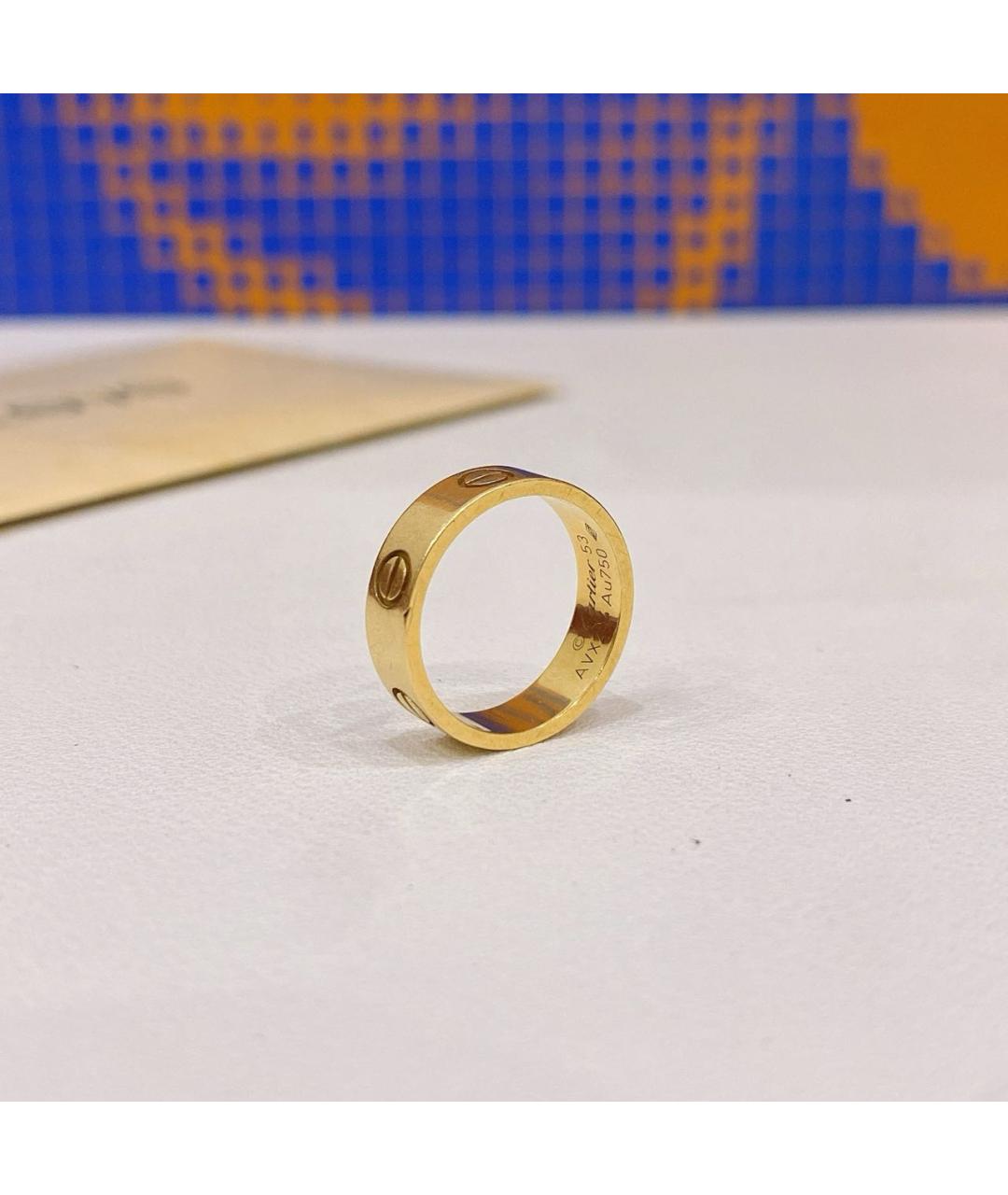CARTIER Золотое кольцо из желтого золота, фото 2