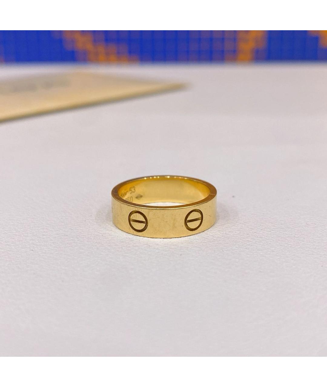 CARTIER Золотое кольцо из желтого золота, фото 5