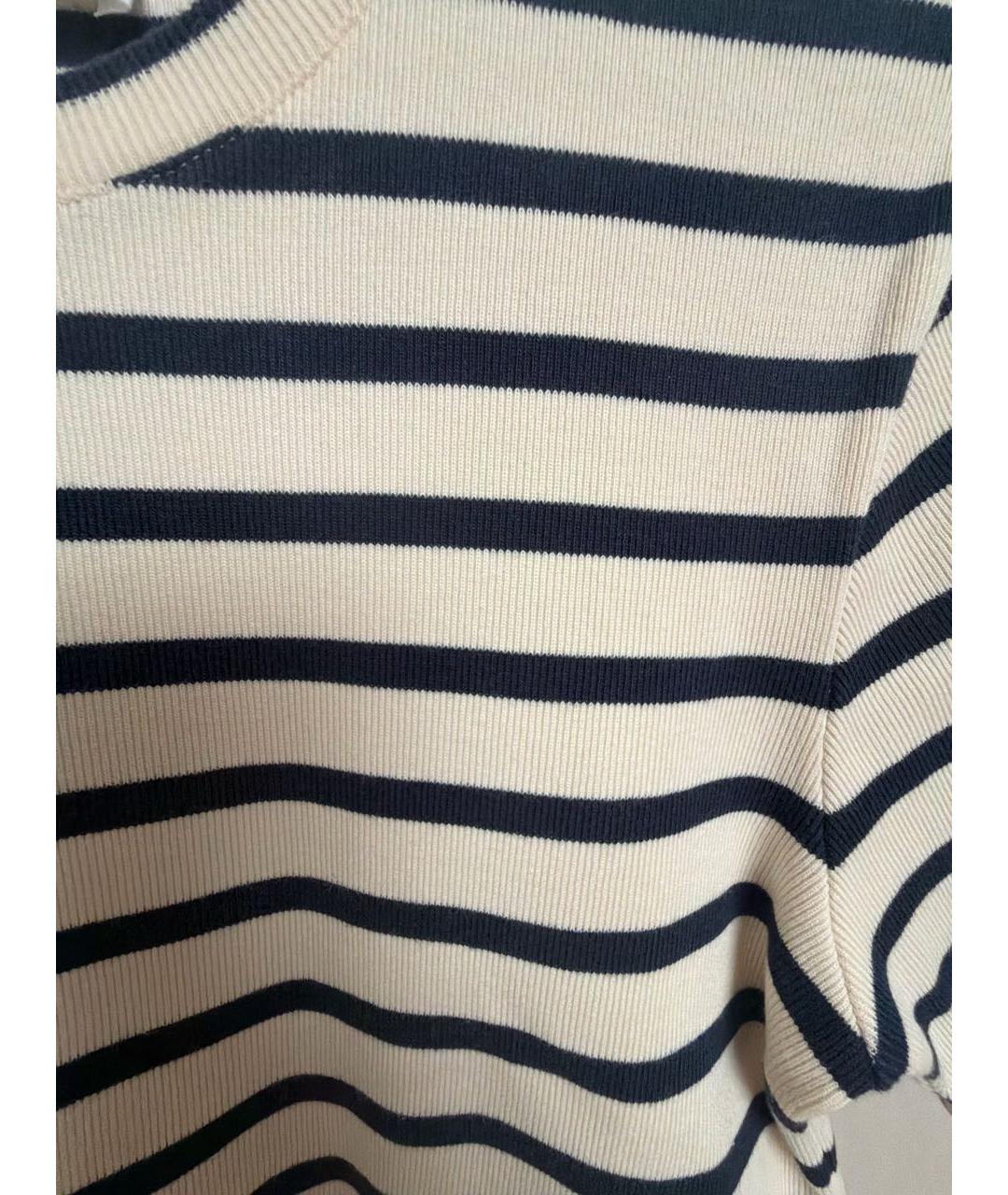 JIL SANDER Белая хлопковая футболка, фото 4