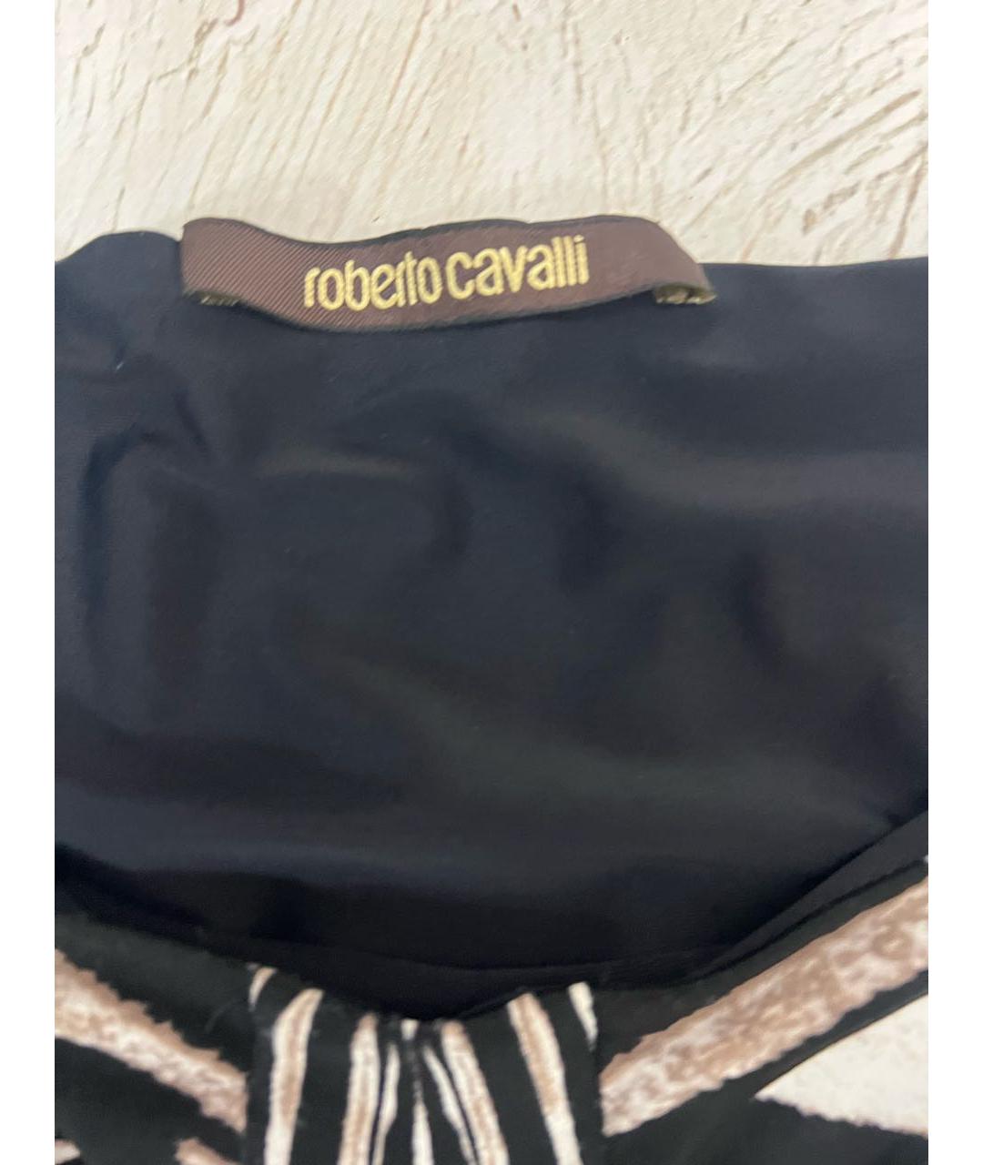 ROBERTO CAVALLI Мульти вискозное повседневное платье, фото 3
