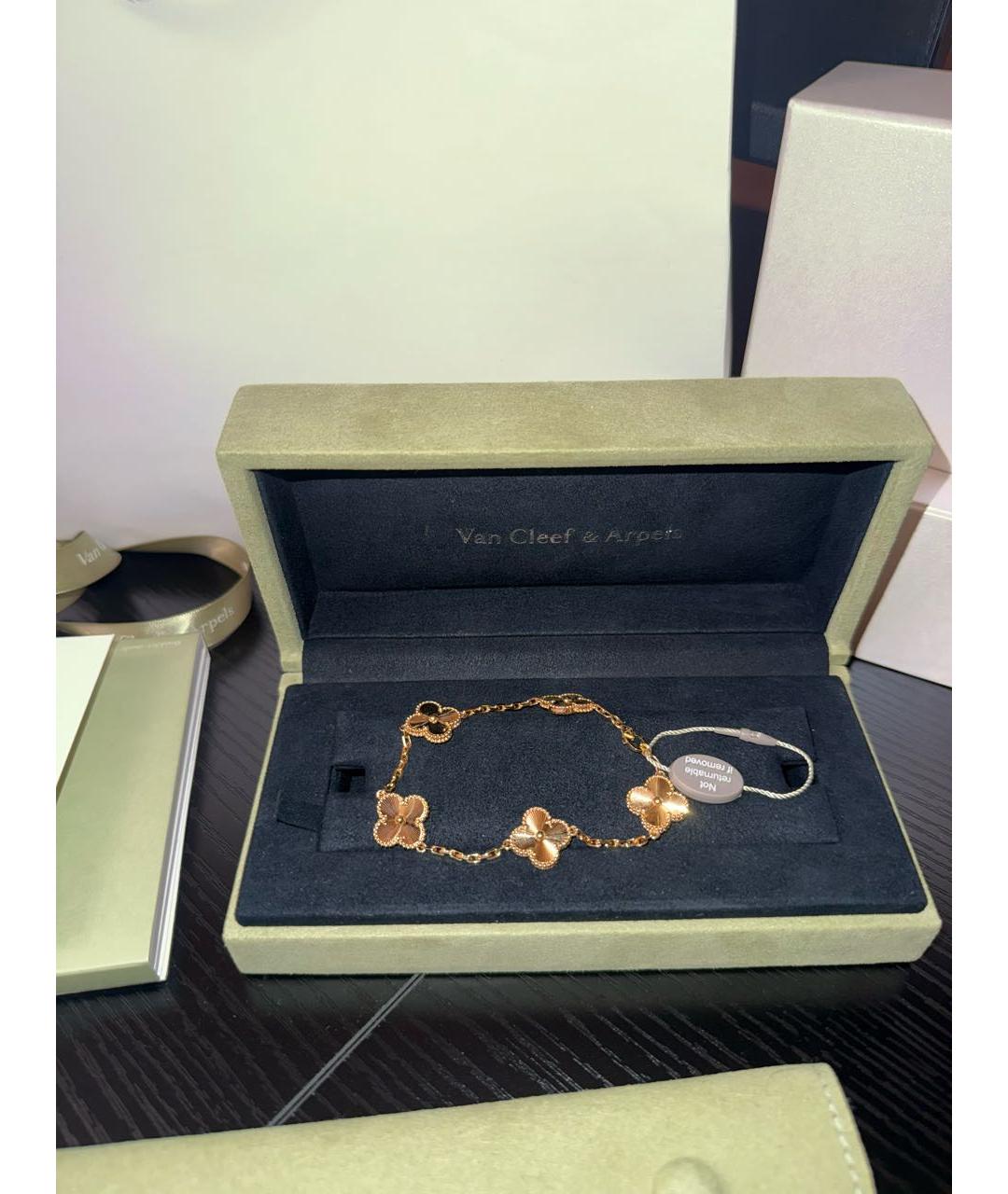 VAN CLEEF & ARPELS Золотой браслет из желтого золота, фото 5