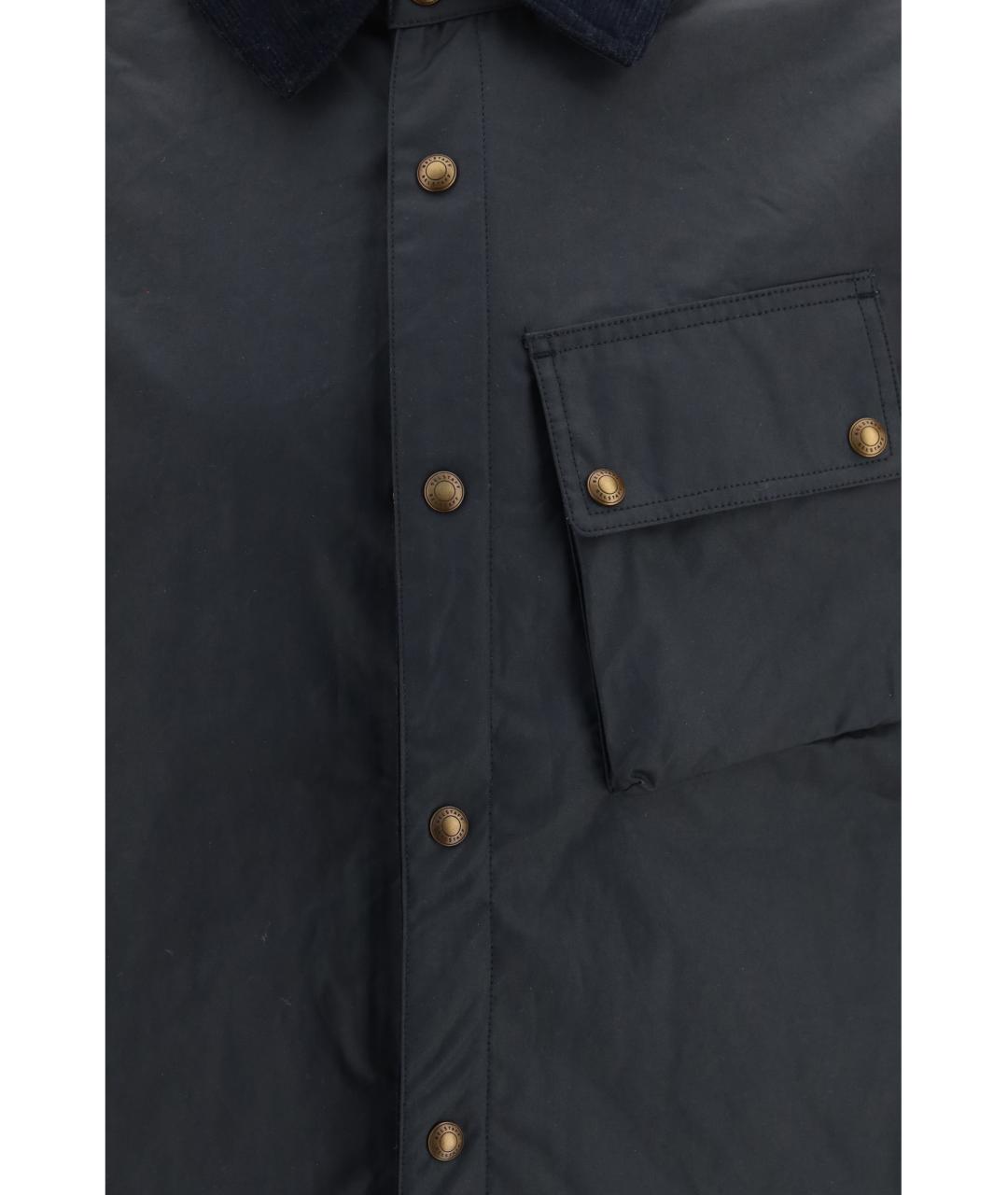 BELSTAFF Темно-синяя хлопковая куртка, фото 3