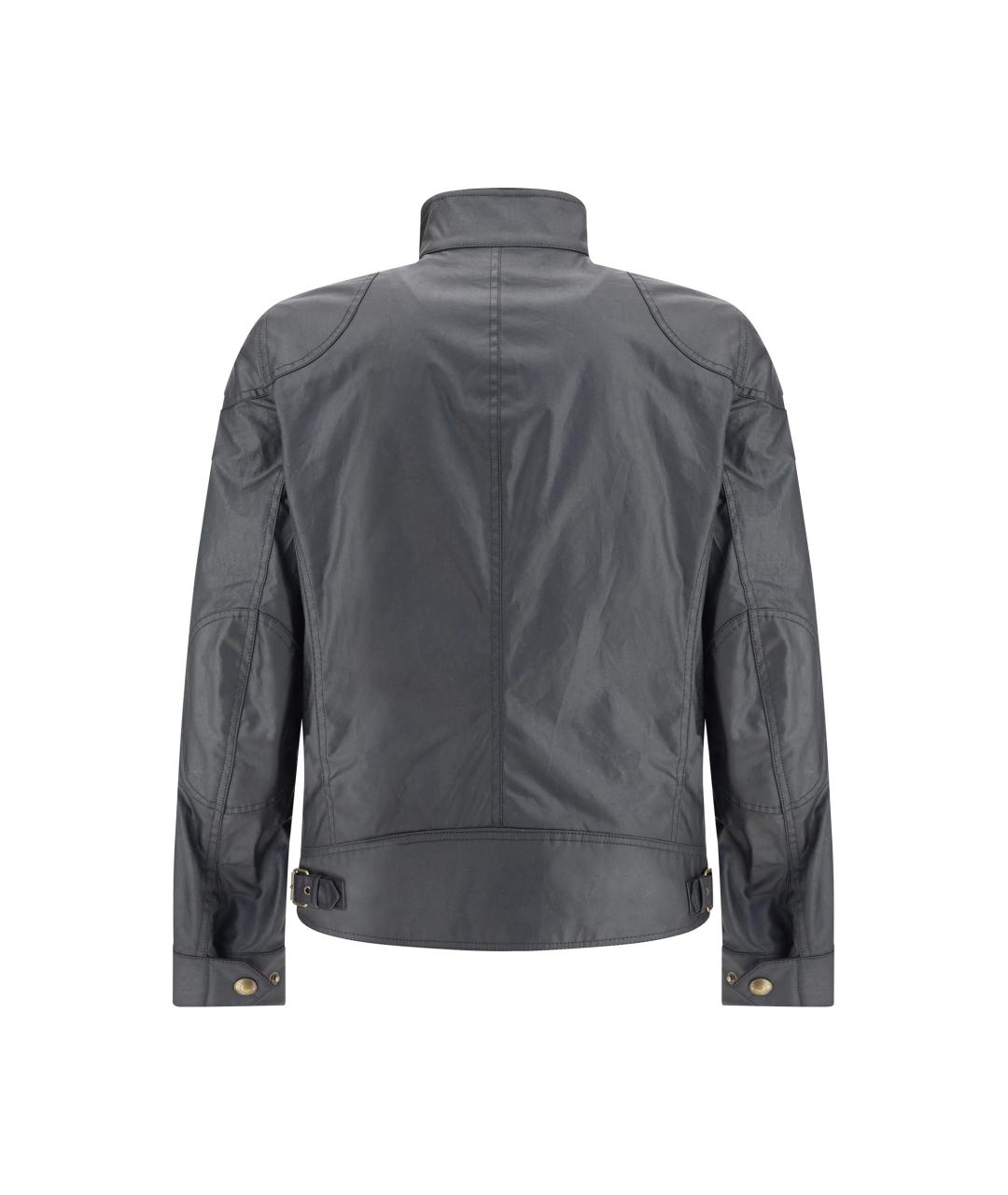 BELSTAFF Черная хлопковая куртка, фото 2