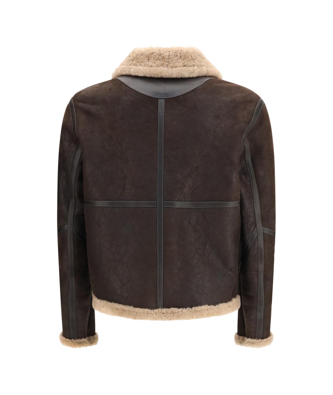 BELSTAFF Коричневая кожаная куртка, фото 2