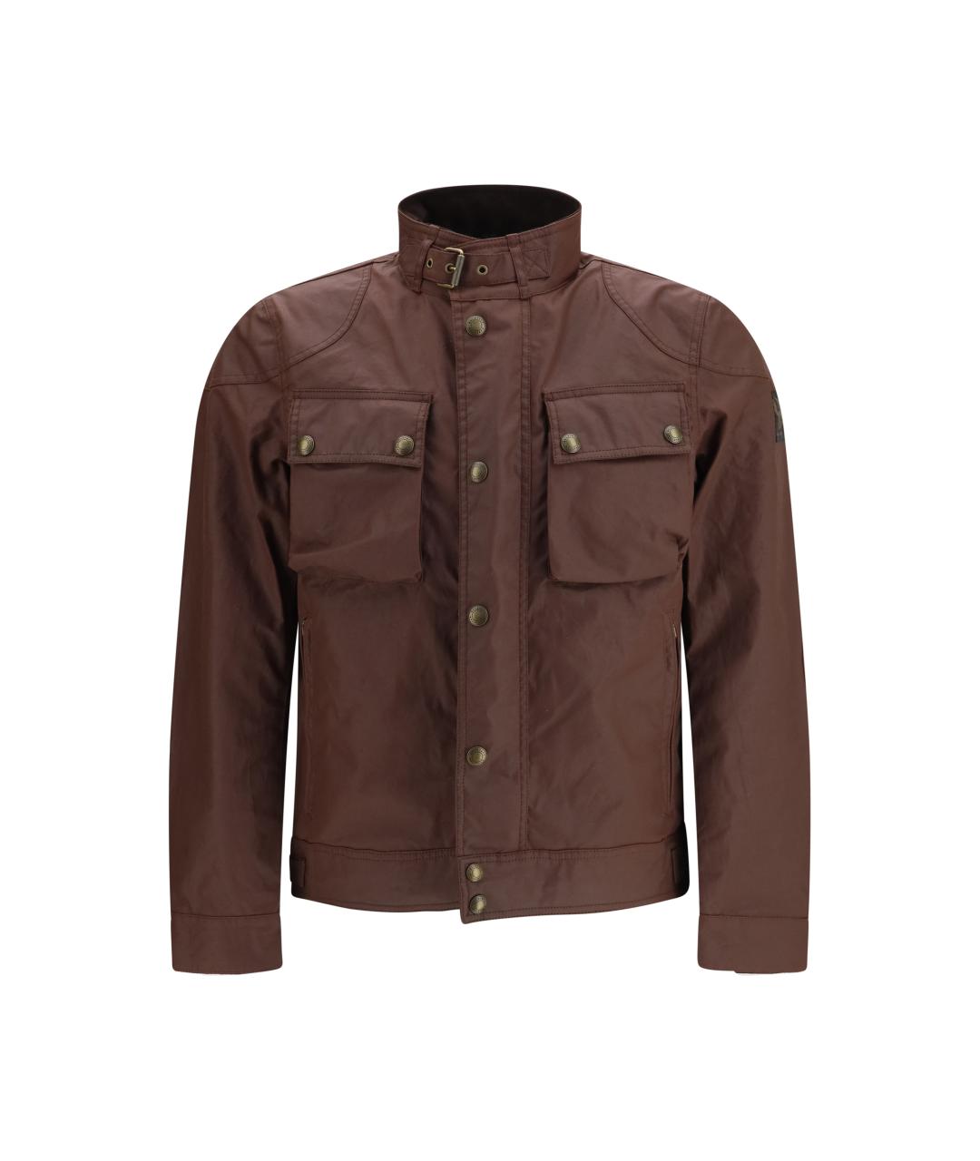 BELSTAFF Бордовая хлопковая куртка, фото 1