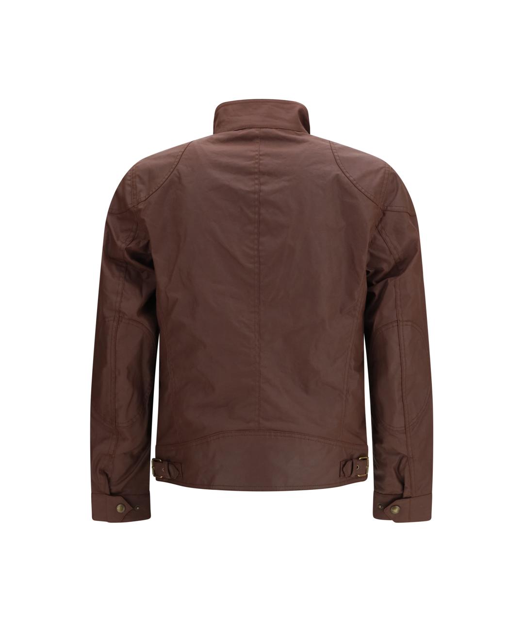 BELSTAFF Бордовая хлопковая куртка, фото 2