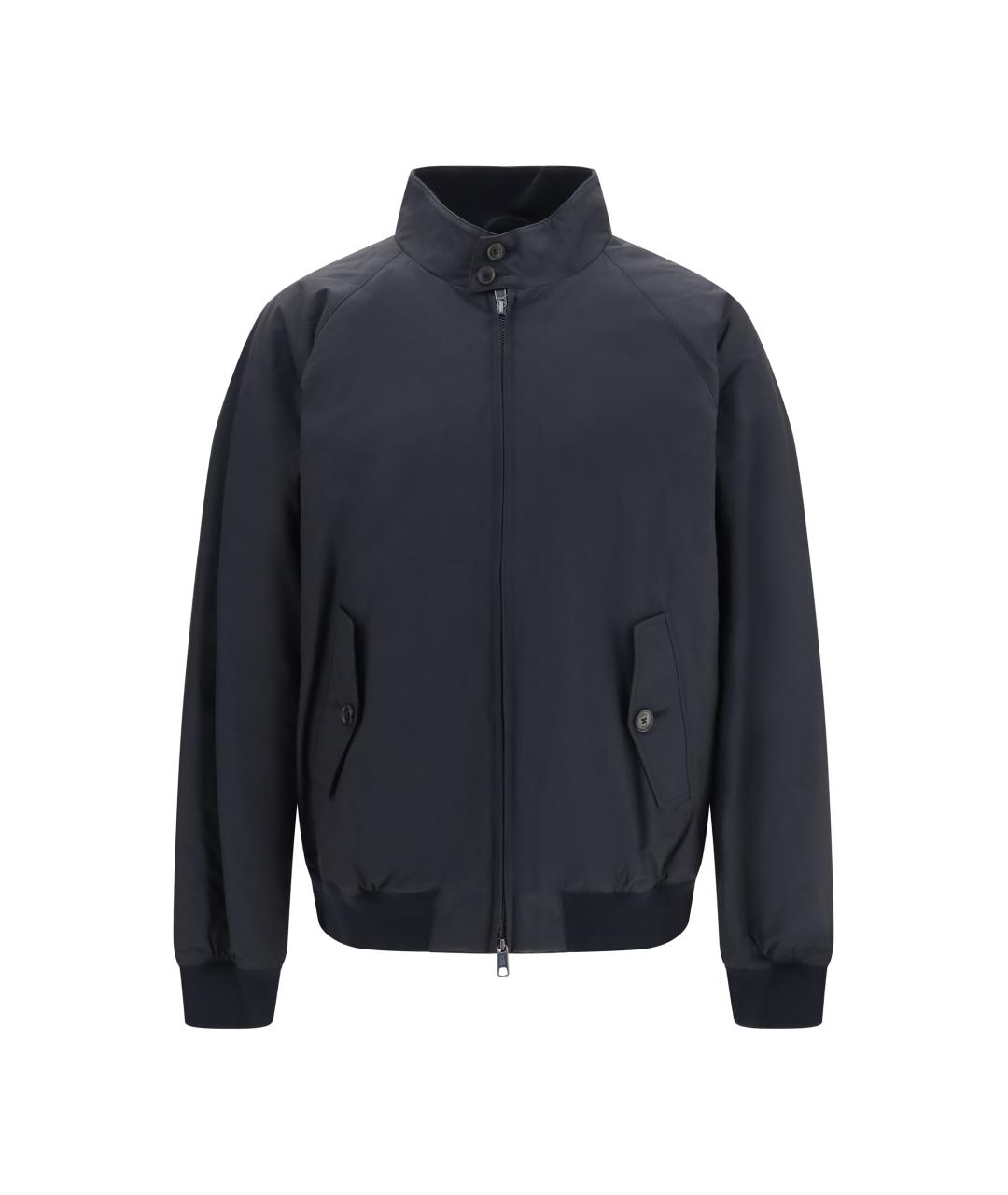 BARACUTA Темно-синяя синтетическая куртка, фото 1