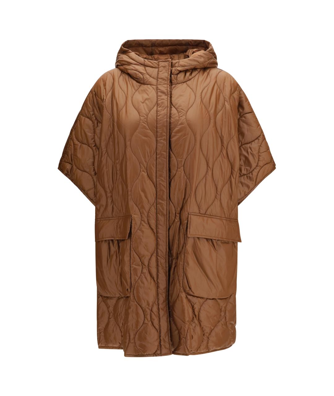 WOOLRICH Коричневая полиамидовая парка, фото 1