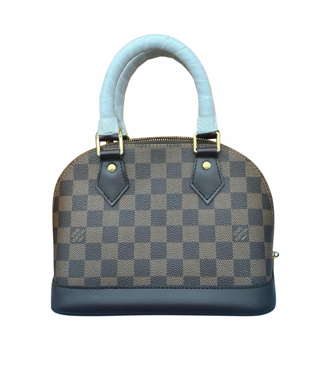 LOUIS VUITTON Коричневая сумка тоут из искусственной кожи, фото 1