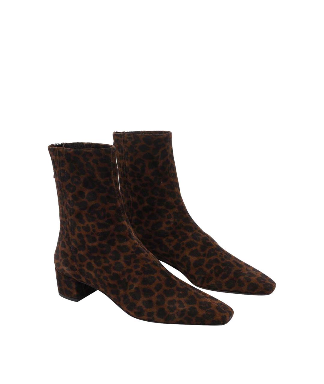 AQUAZZURA Мульти замшевые ботильоны, фото 2