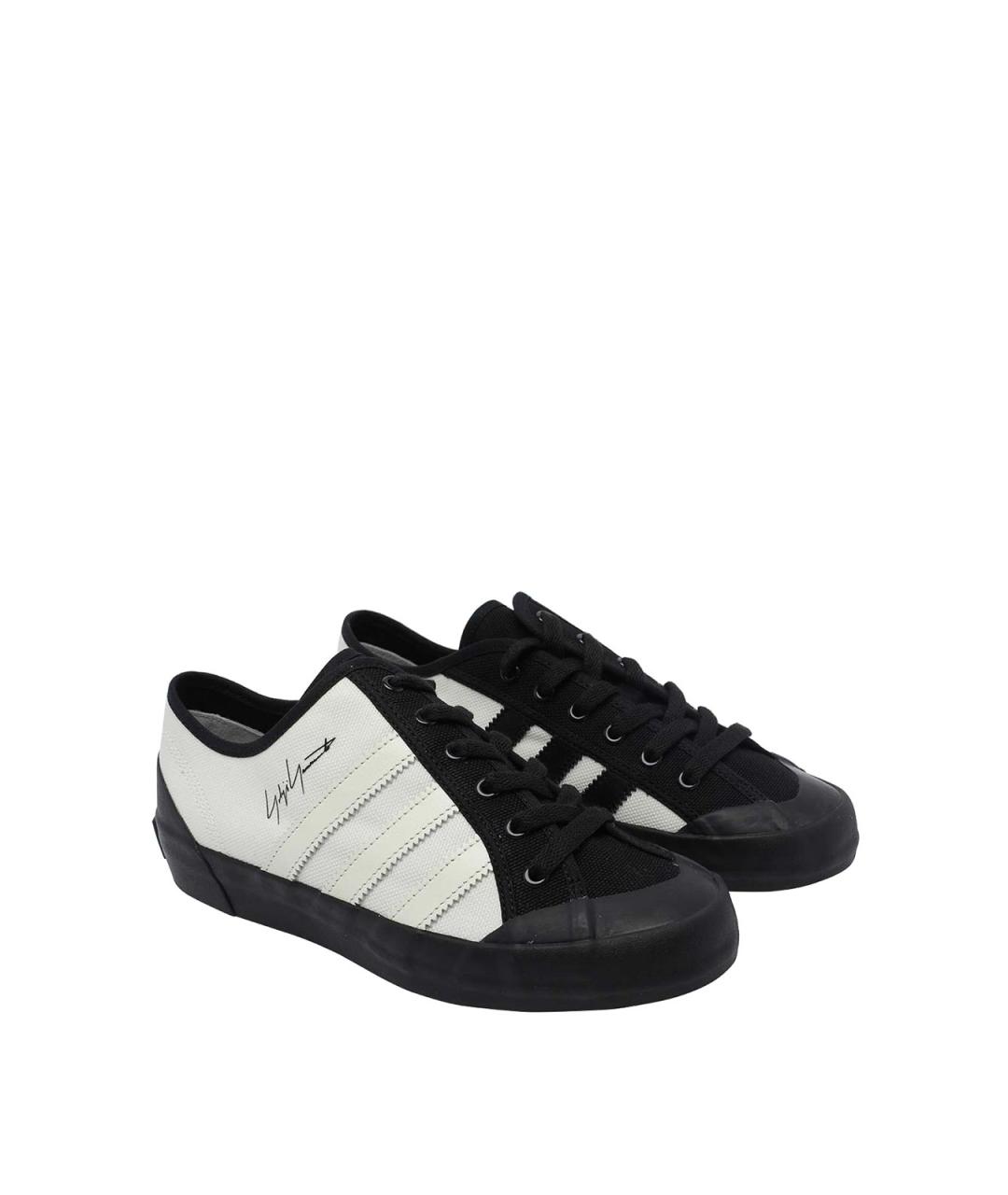 Y-3 Белые резиновые низкие кроссовки / кеды, фото 2