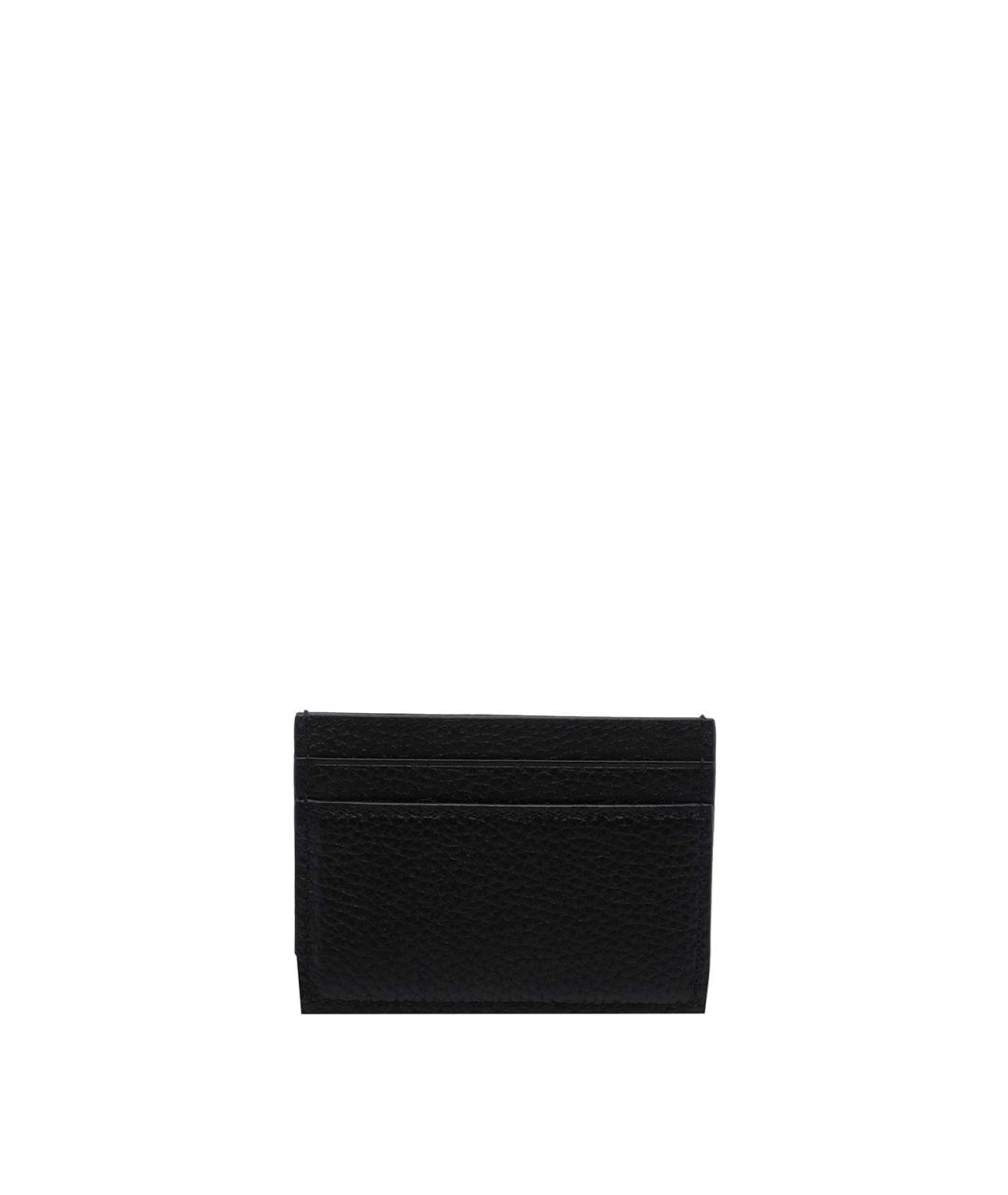 GUCCI Черный кожаный кардхолдер, фото 2