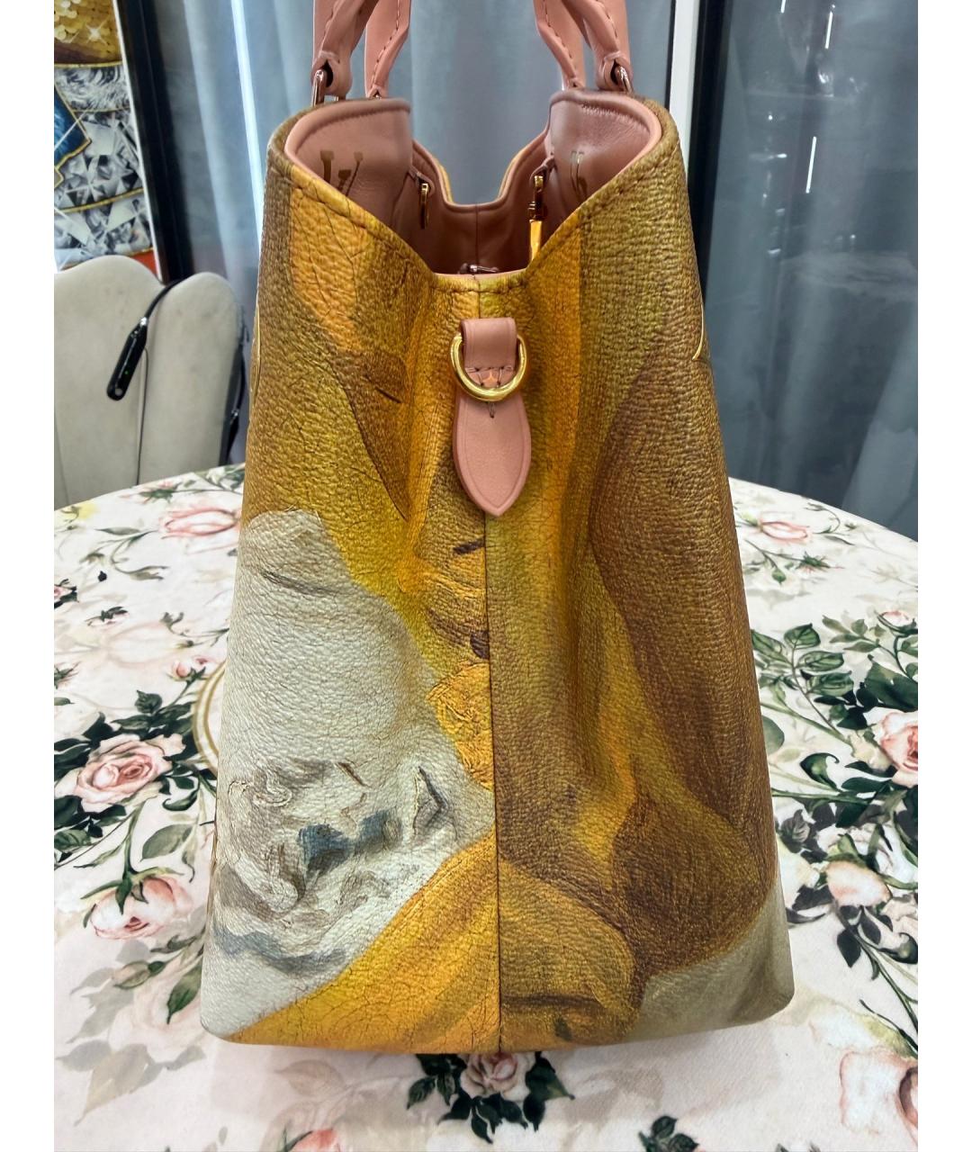 LOUIS VUITTON Коричневая сумка тоут, фото 5