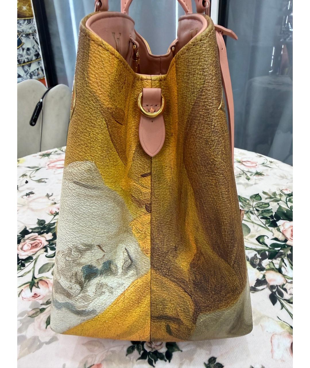 LOUIS VUITTON Коричневая сумка тоут, фото 4