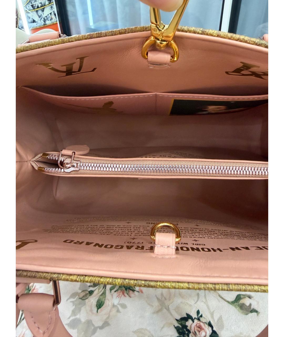 LOUIS VUITTON Коричневая сумка тоут, фото 7