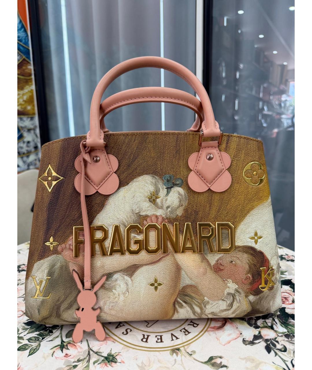 LOUIS VUITTON Коричневая сумка тоут, фото 2