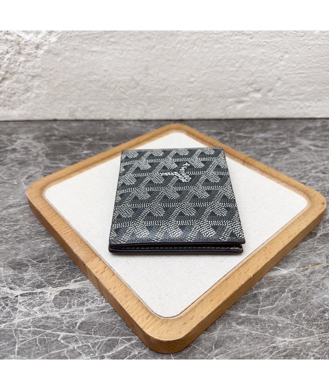 GOYARD Серый кошелек, фото 3