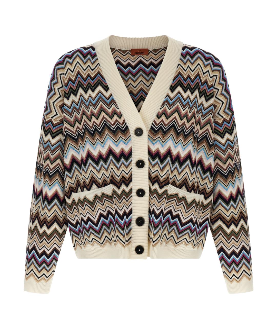 MISSONI Мульти вискозный кардиган, фото 1