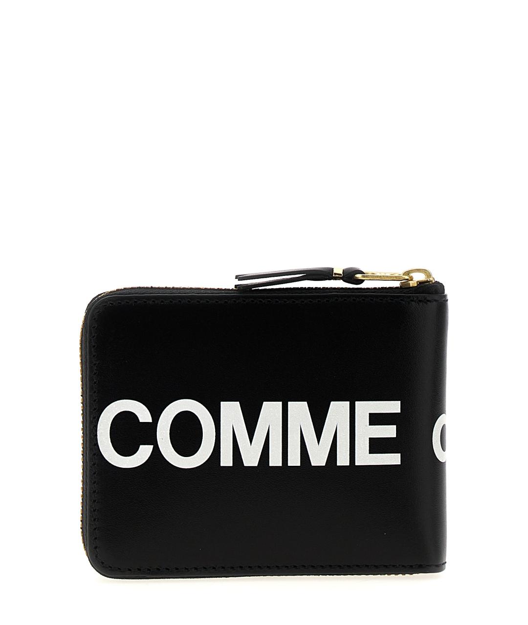 COMME DES GARÇONS WALLET Черный кожаный кошелек, фото 2