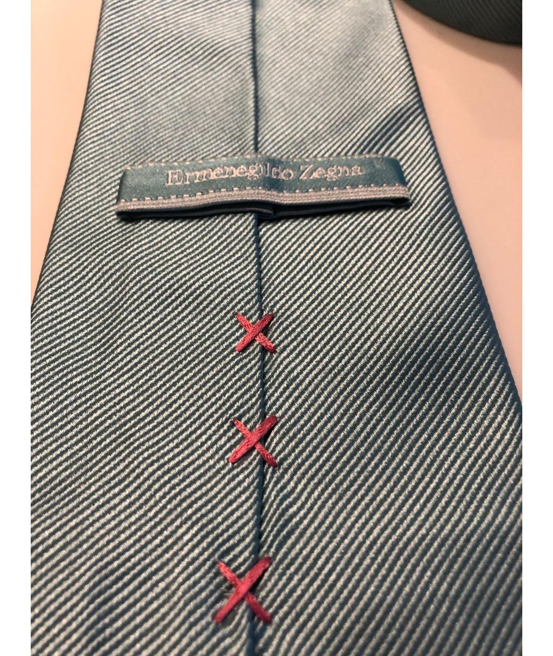 ERMENEGILDO ZEGNA Шелковый галстук, фото 3