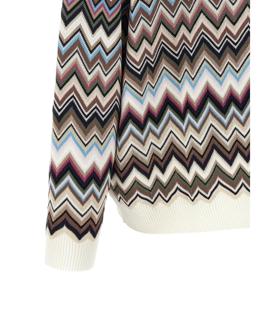 MISSONI Мульти вискозный джемпер / свитер, фото 4