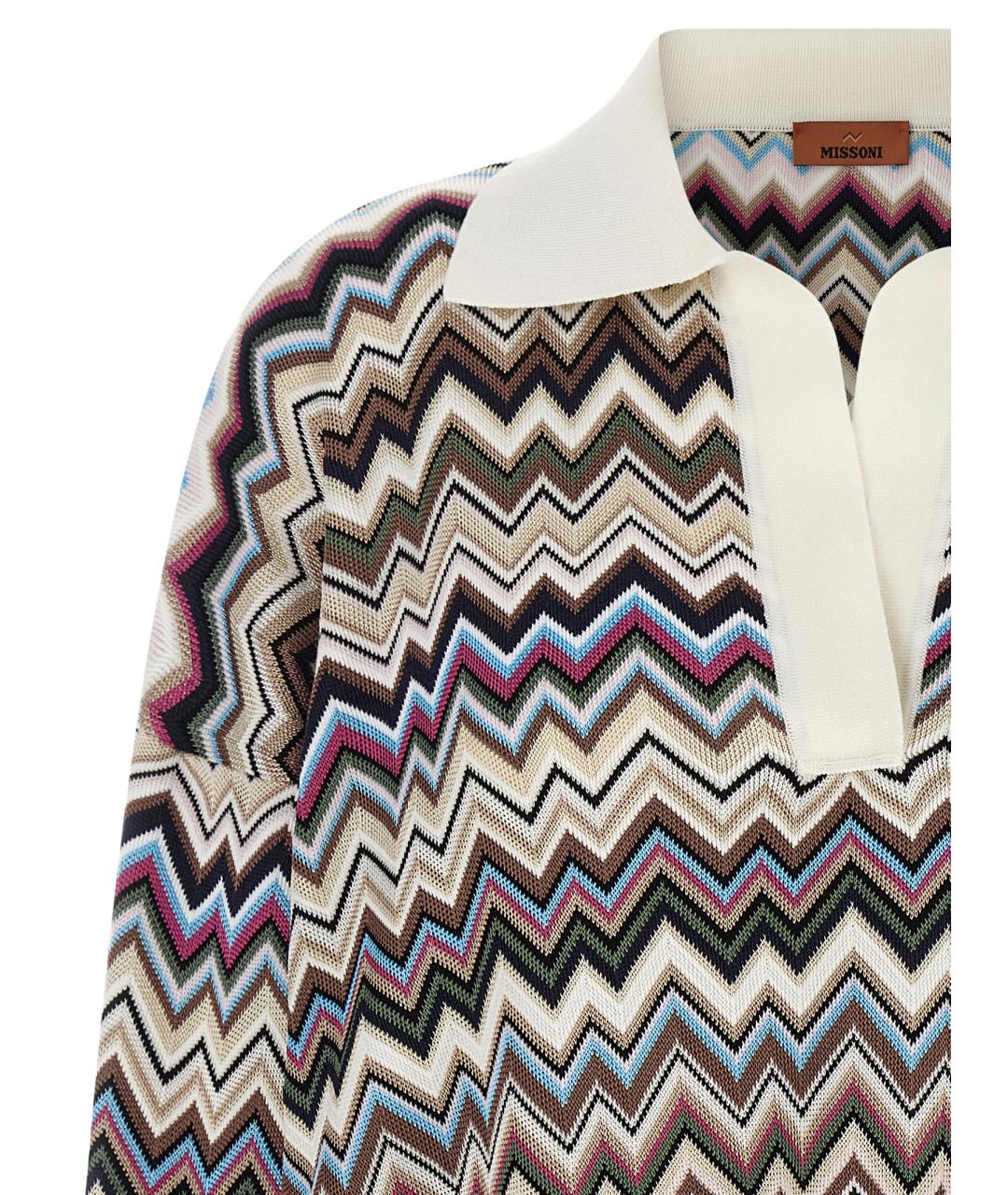 MISSONI Мульти вискозный джемпер / свитер, фото 3