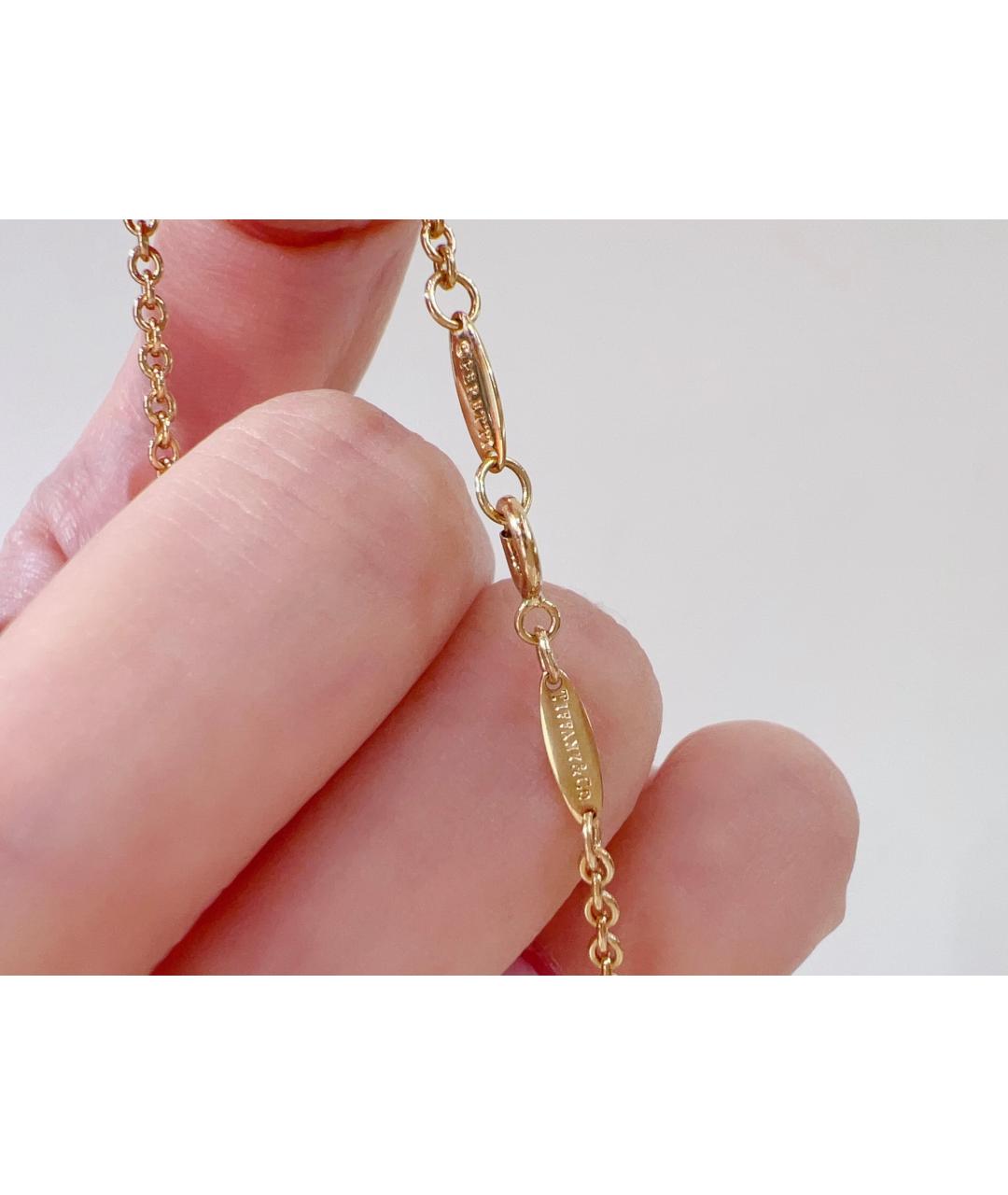 TIFFANY&CO Золотое колье из желтого золота, фото 6