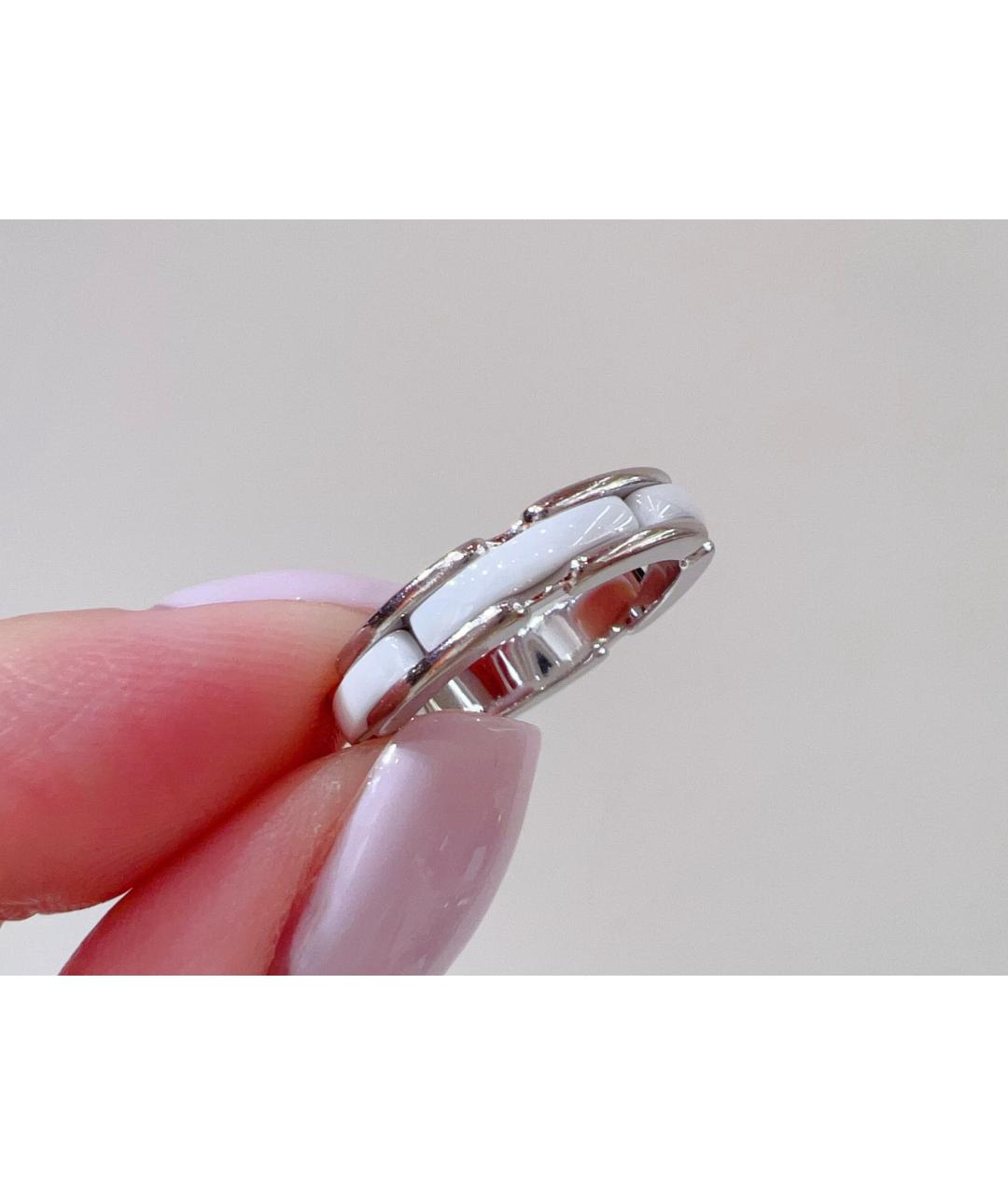 CHANEL Серебряное кольцо из белого золота, фото 3