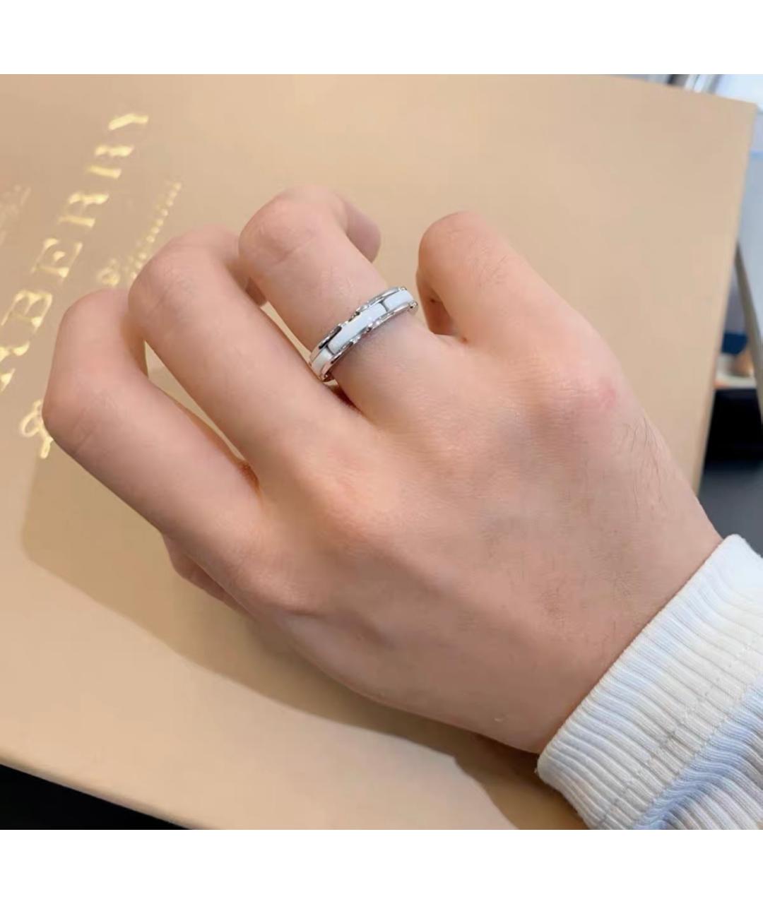 CHANEL Серебряное кольцо из белого золота, фото 8
