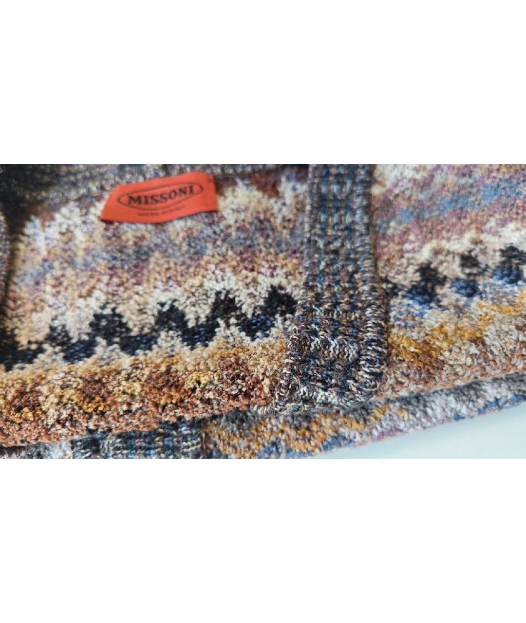 MISSONI Коричневая шерстяная жилетка, фото 3