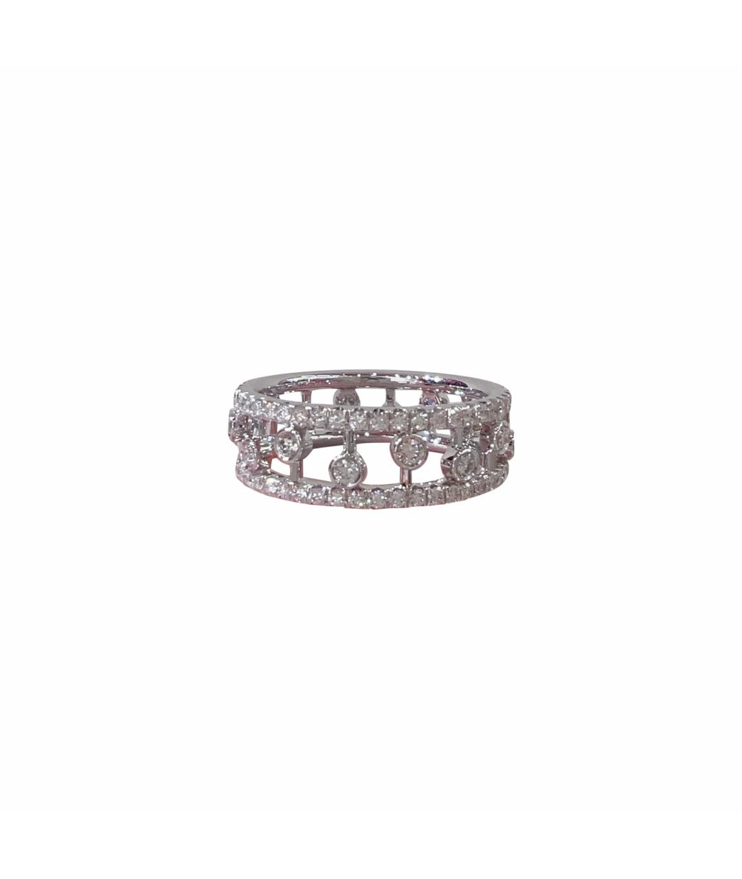DE BEERS Серебряное кольцо из белого золота, фото 1