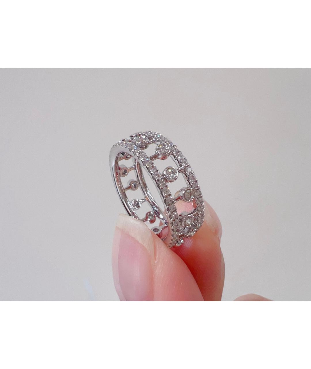 DE BEERS Серебряное кольцо из белого золота, фото 5