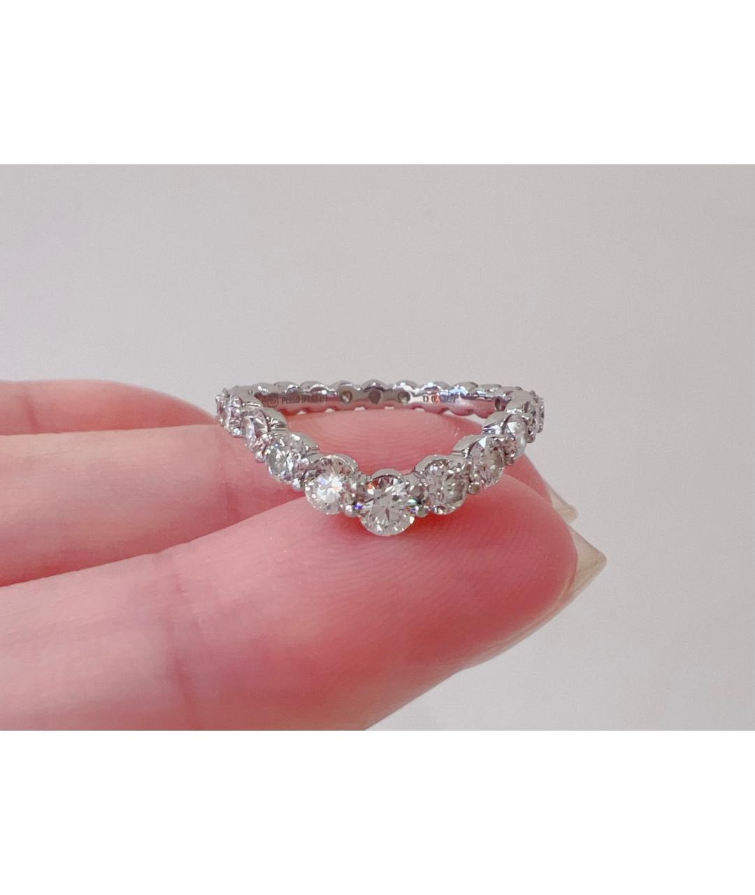 Harry Winston Серебряное платиновое кольцо, фото 9