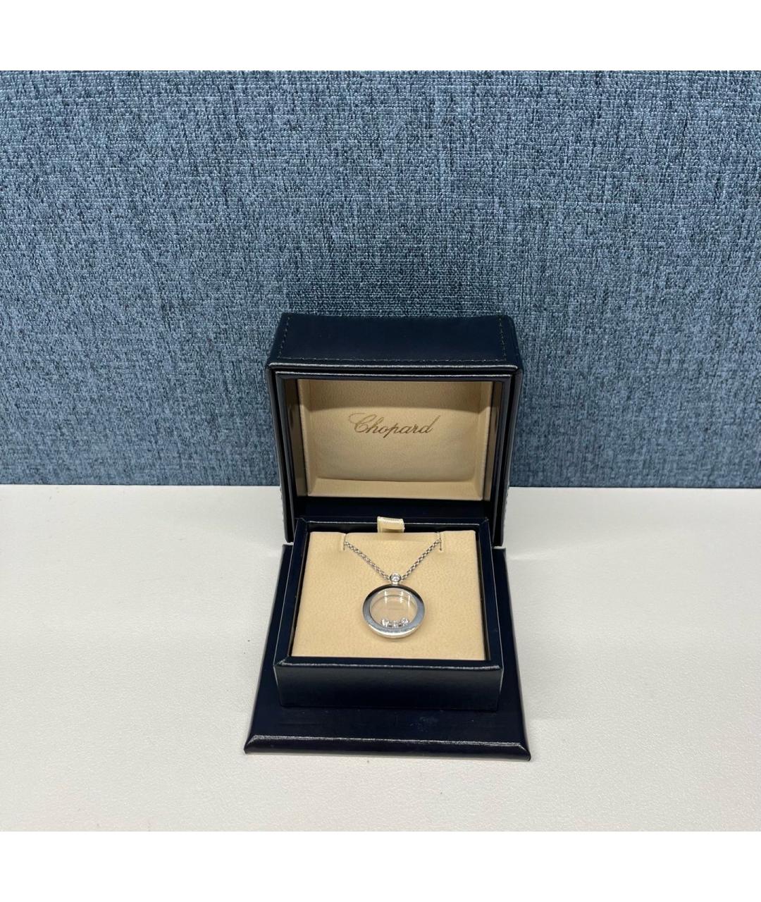CHOPARD Серебряное колье из белого золота, фото 9