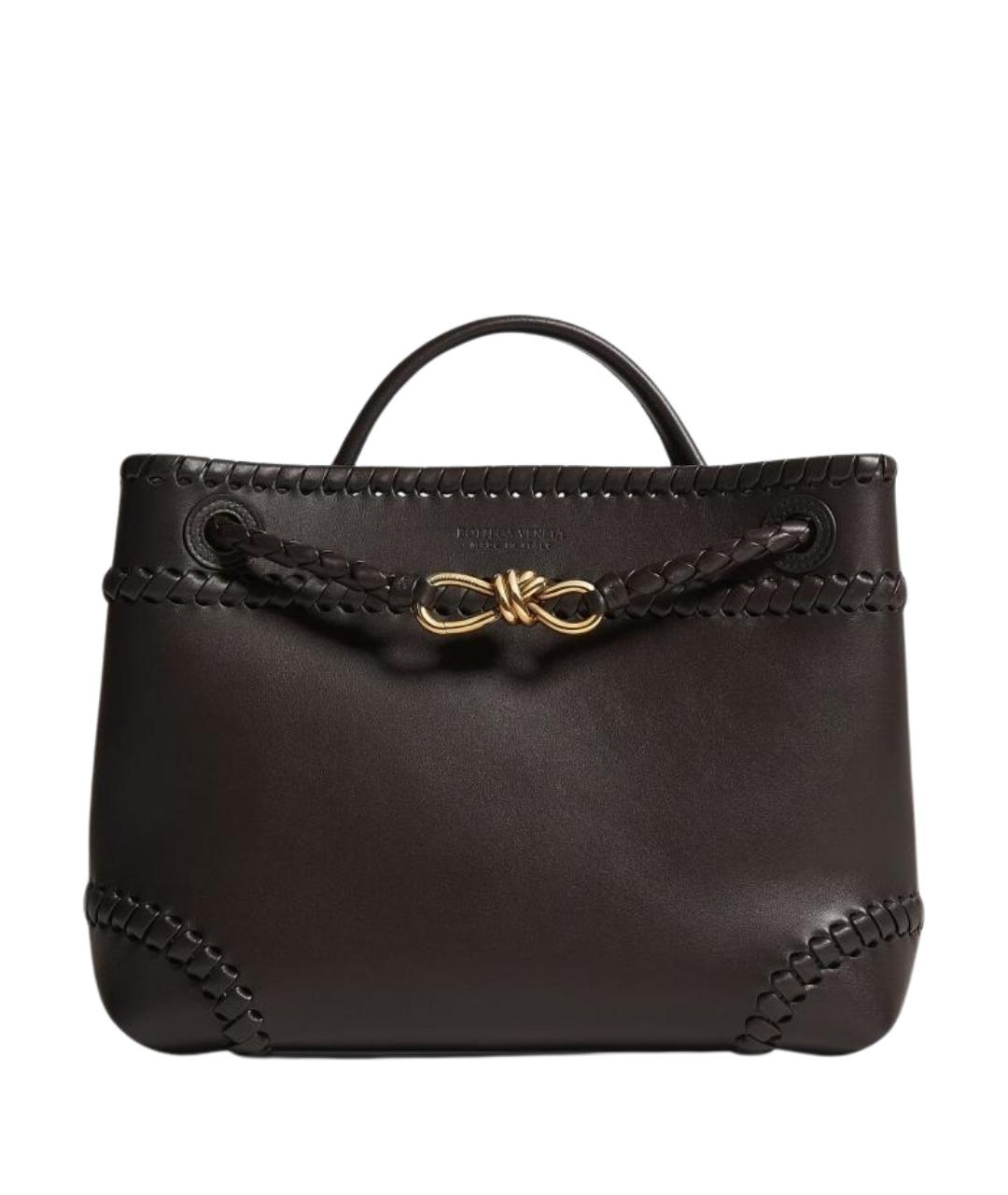 BOTTEGA VENETA Коричневая кожаная сумка тоут, фото 1