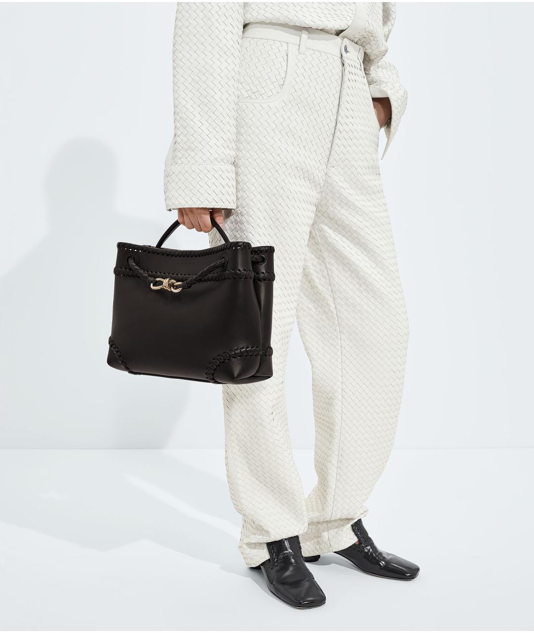 BOTTEGA VENETA Коричневая кожаная сумка тоут, фото 2