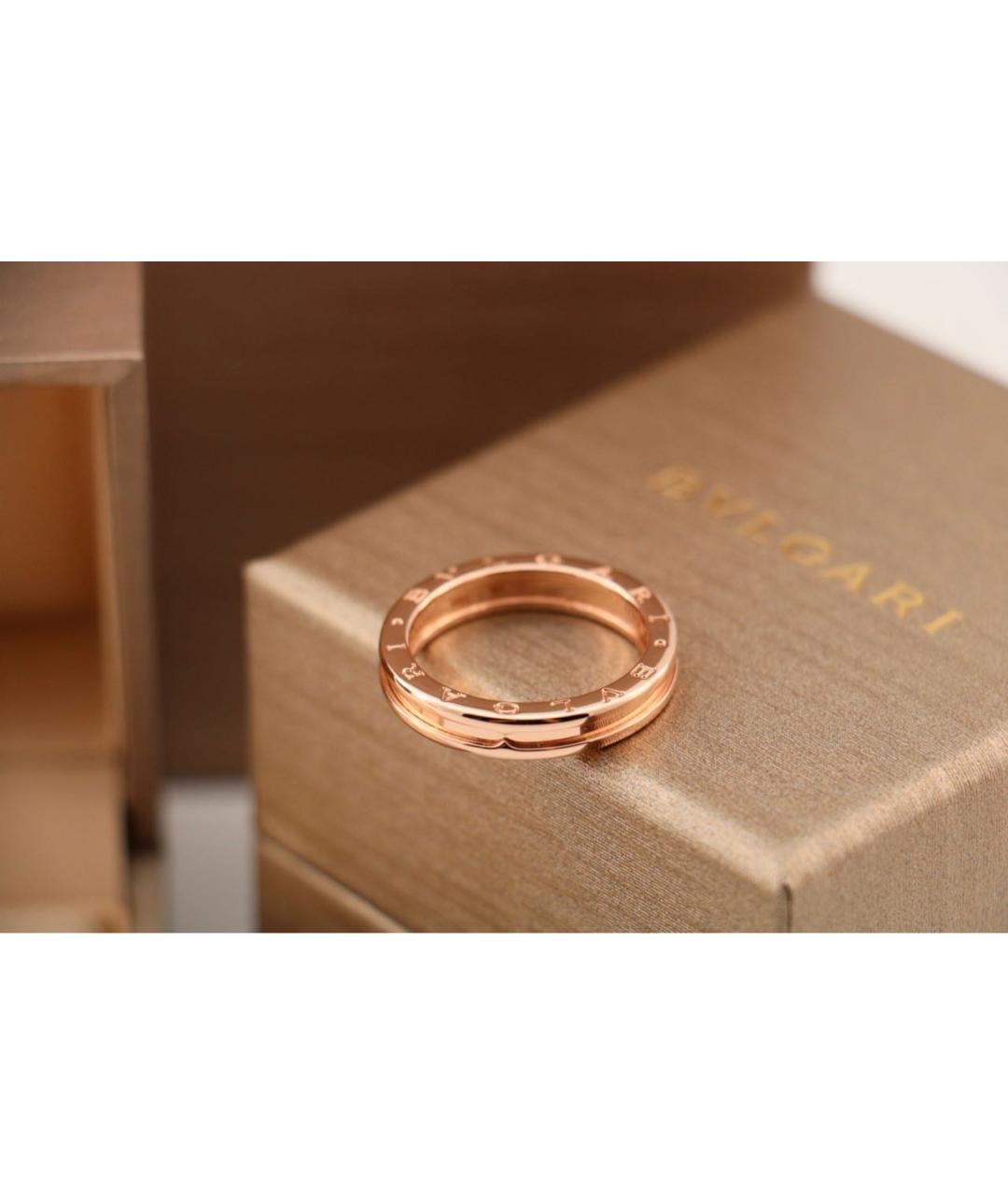 BVLGARI Золотое кольцо из розового золота, фото 4