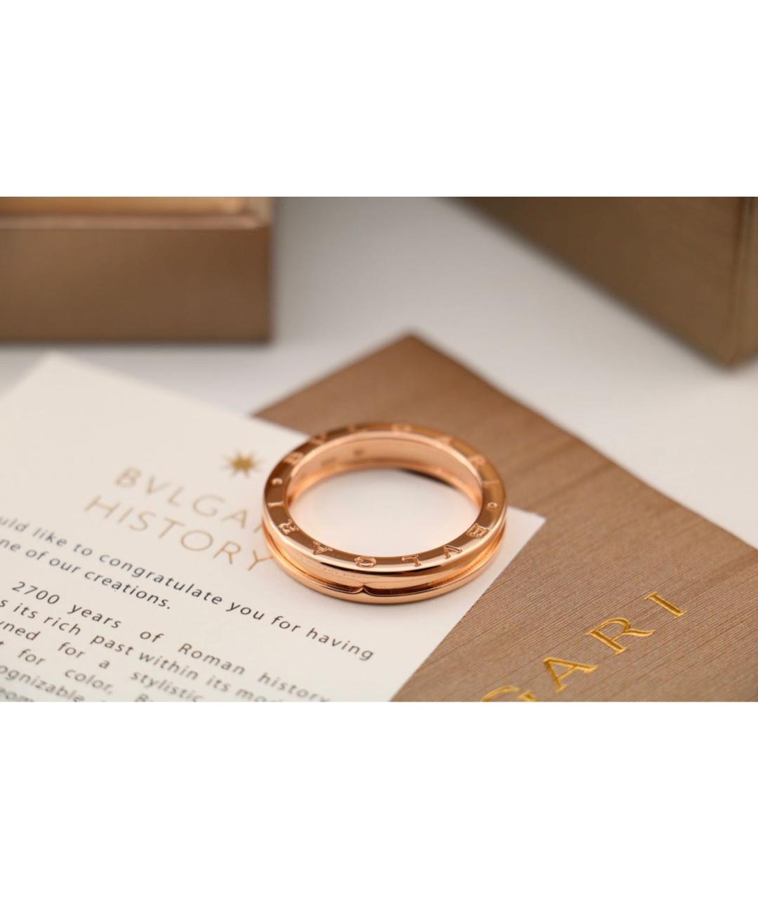 BVLGARI Золотое кольцо из розового золота, фото 6