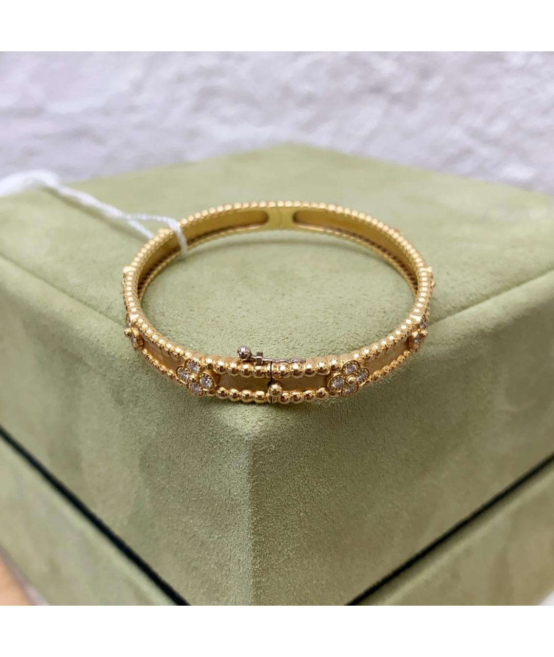 VAN CLEEF & ARPELS Золотой браслет из желтого золота, фото 4