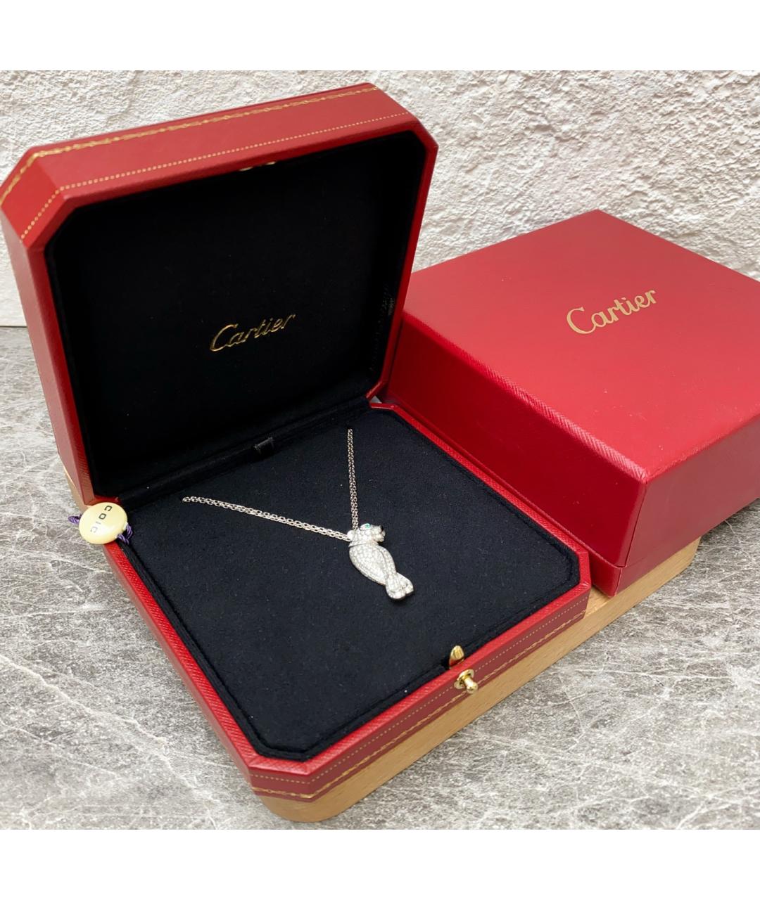 CARTIER Серебряная подвеска из белого золота, фото 3