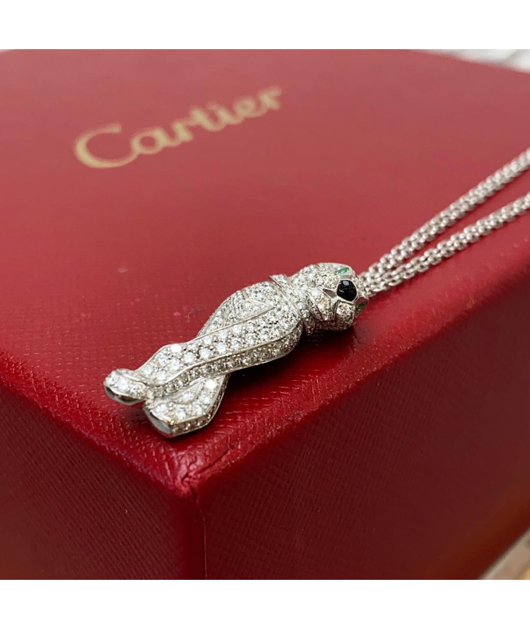 CARTIER Серебряная подвеска из белого золота, фото 5
