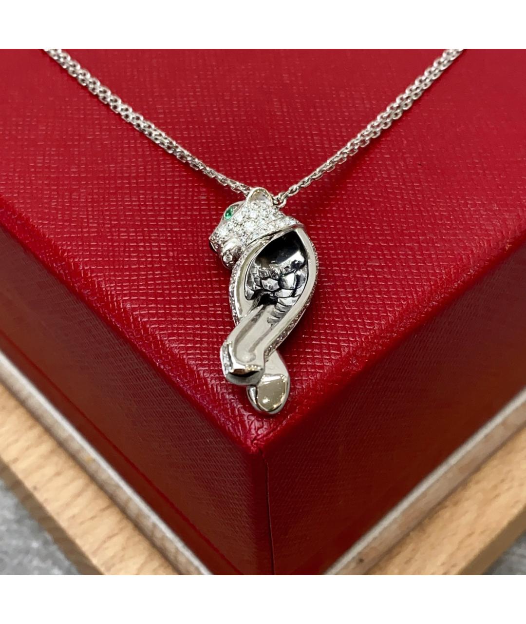 CARTIER Серебряная подвеска из белого золота, фото 2