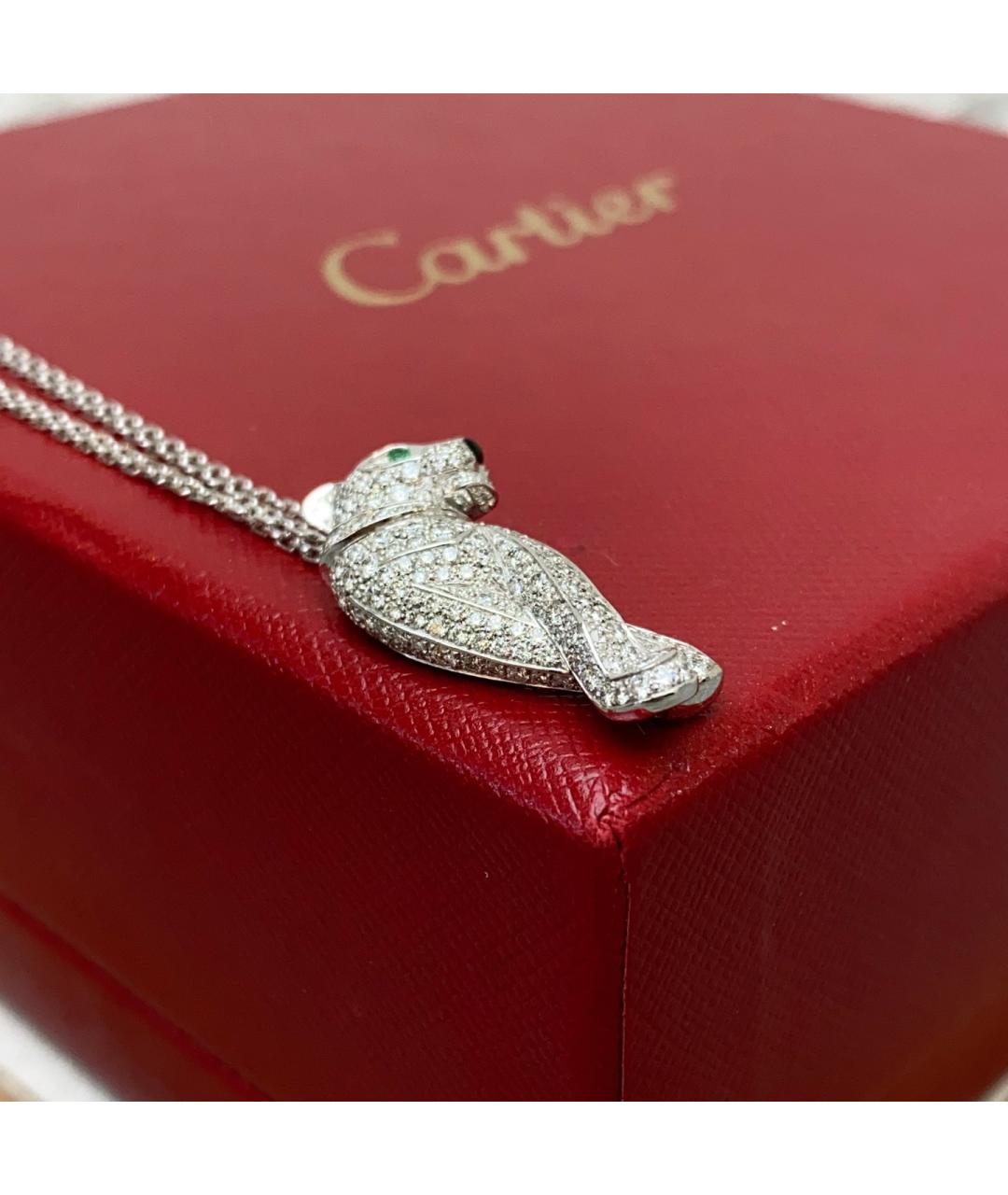 CARTIER Серебряная подвеска из белого золота, фото 4