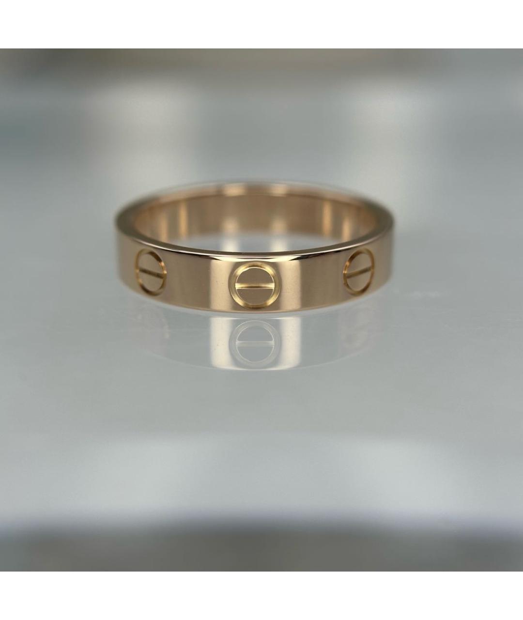 CARTIER Золотое кольцо из розового золота, фото 5