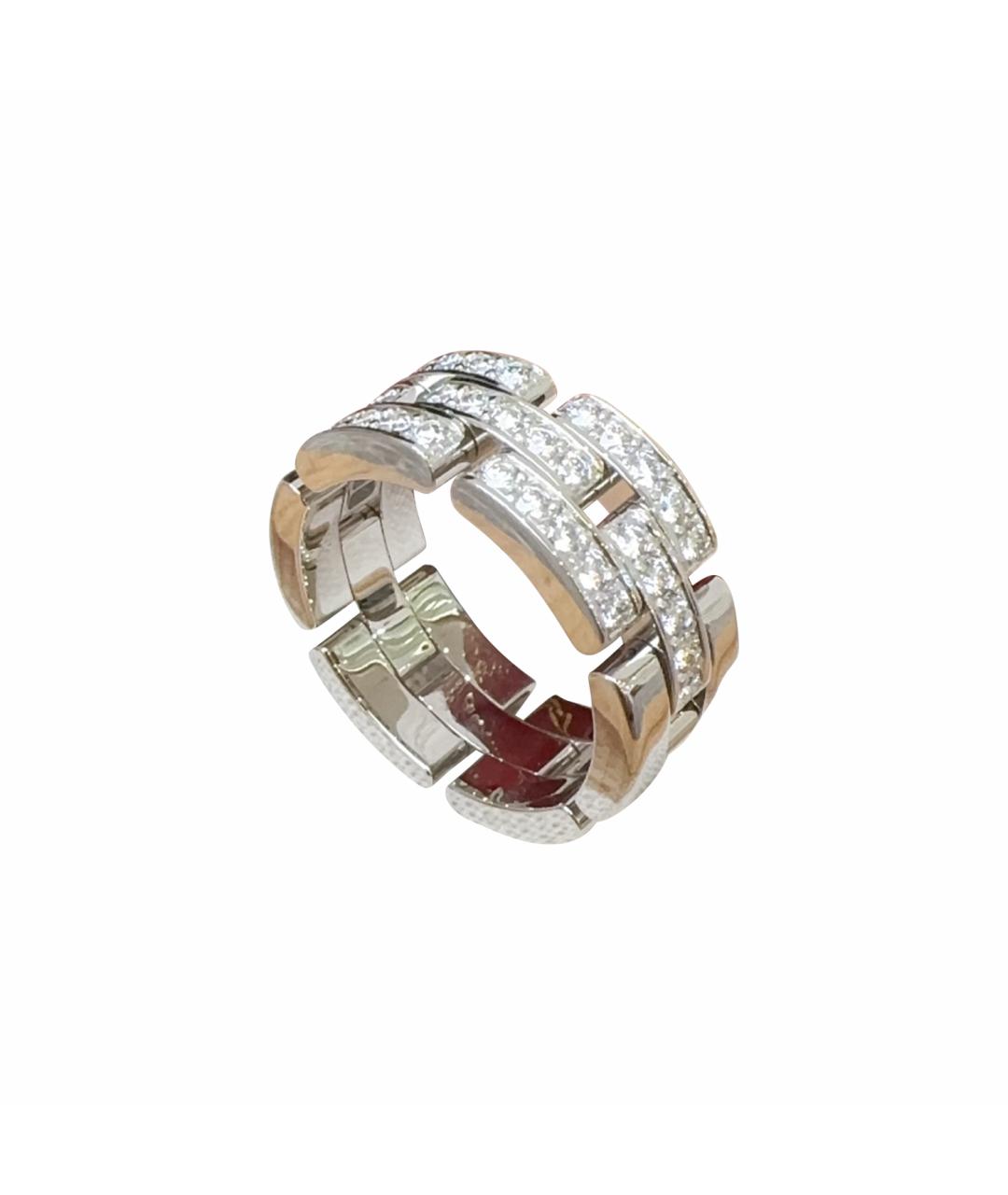CARTIER Серебряное кольцо из белого золота, фото 1