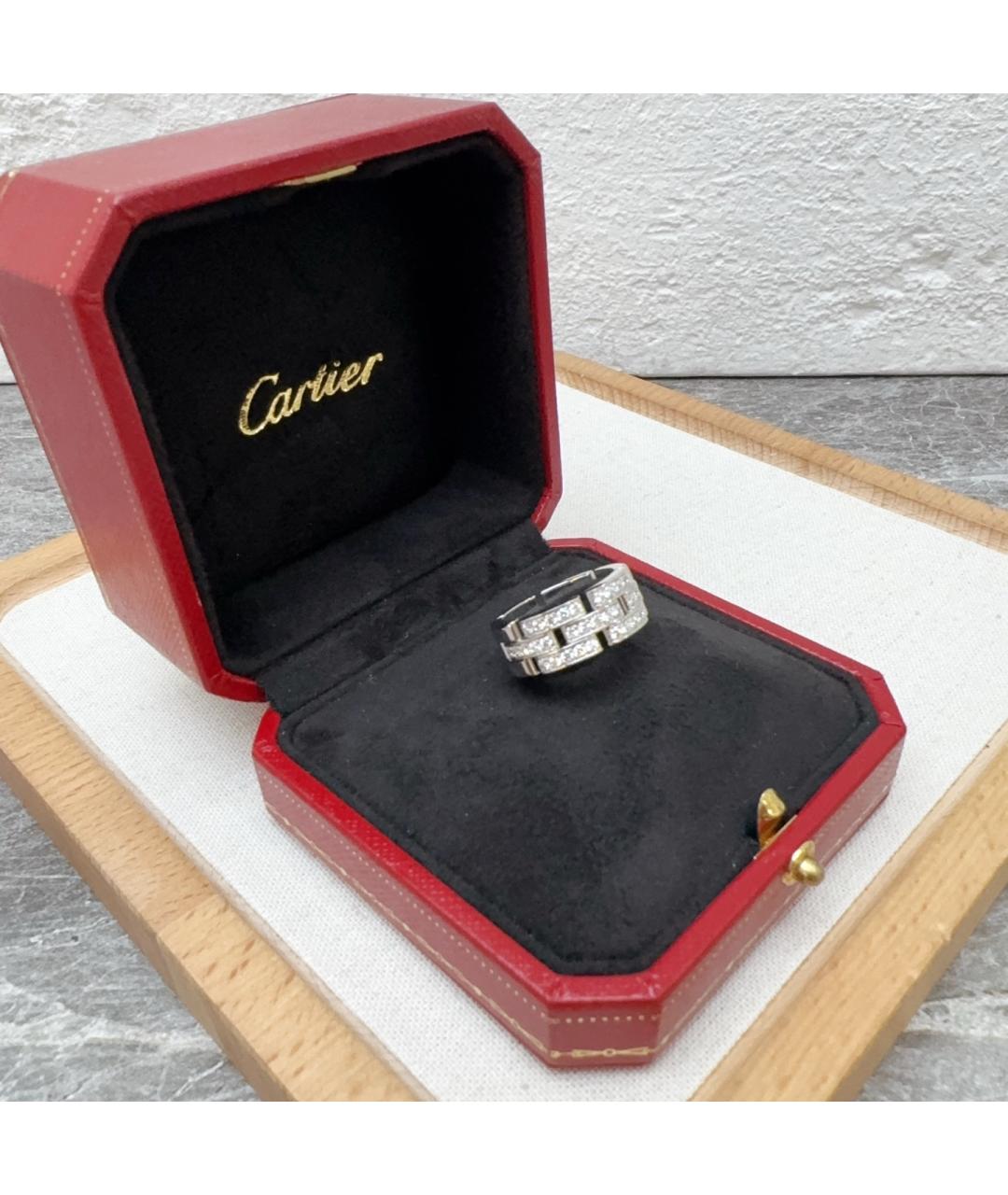 CARTIER Серебряное кольцо из белого золота, фото 6
