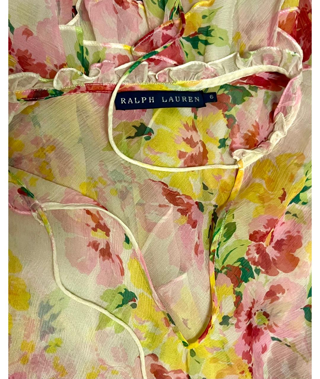 RALPH LAUREN Шелковое коктейльное платье, фото 3