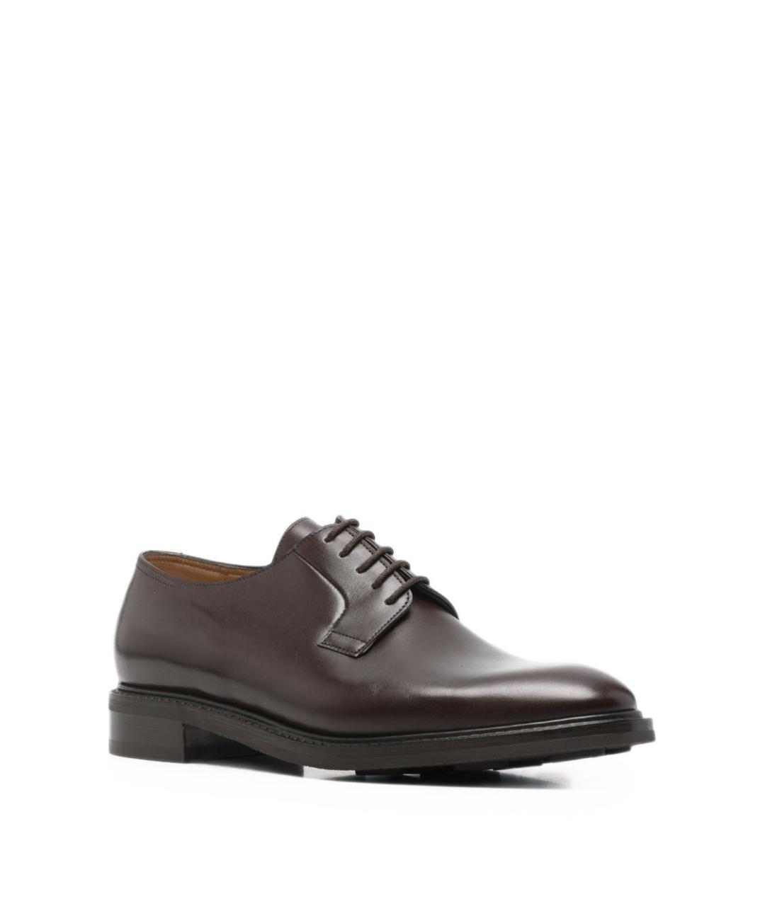JOHN LOBB Коричневые кожаные туфли, фото 3