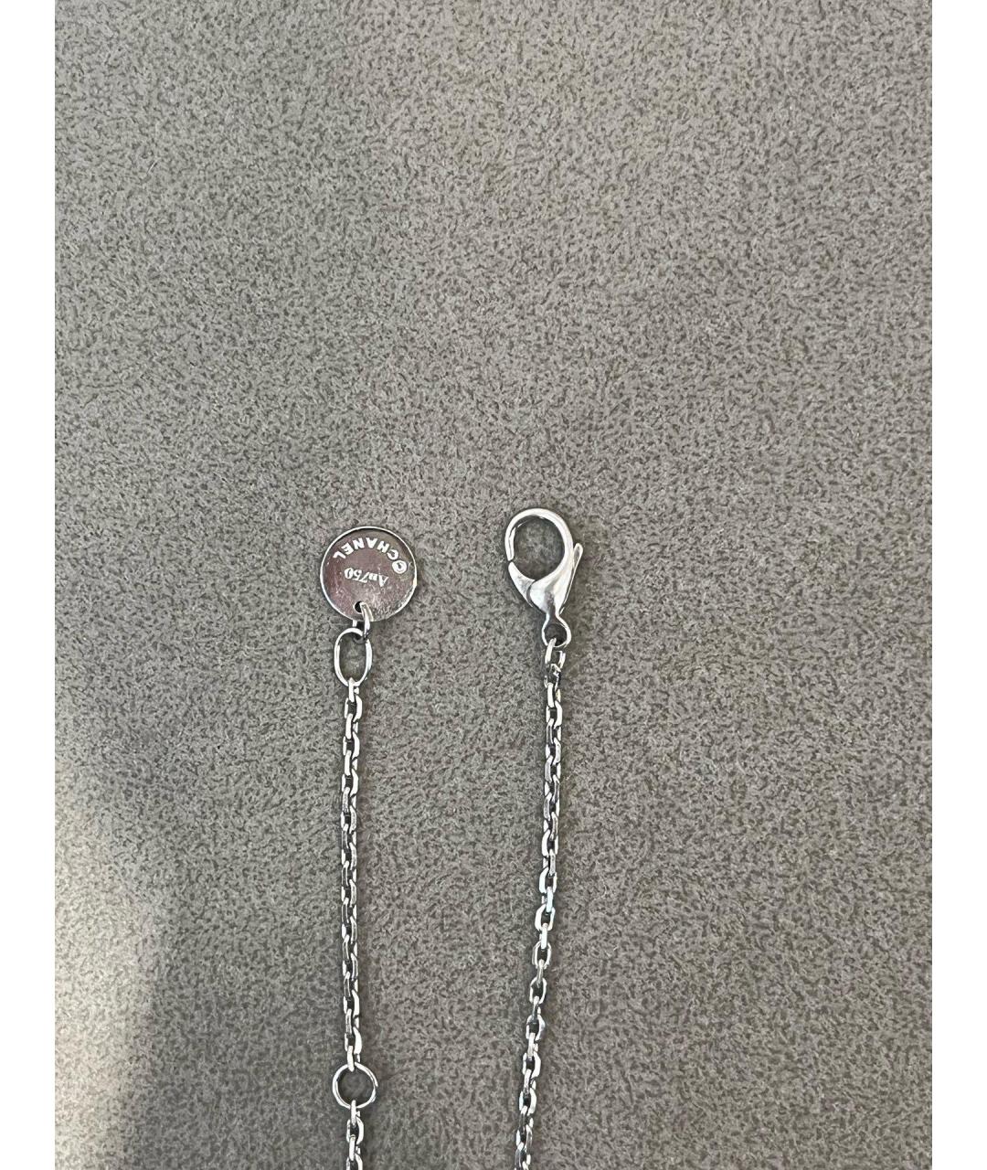 CHANEL Серебряная подвеска из белого золота, фото 5